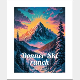 Donner Ski Ranch Lake Tahoe USA Posters and Art